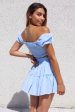 Bronte Top   Skirt Set - Baby Blue Supply