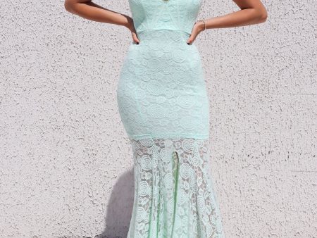 Talaya Lace Gown - Apple For Sale