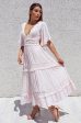 Charlotte Boho Maxi Dress - Baby Pink Sale