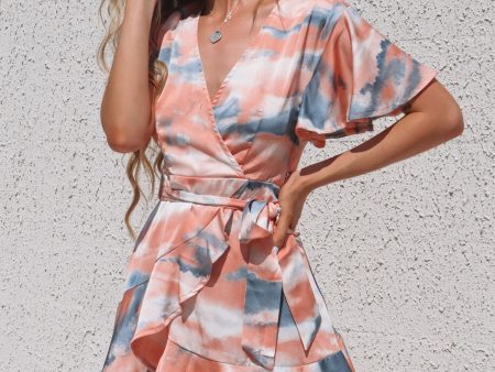 Satin Butterfly Dress - Multi Online Hot Sale