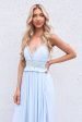 Elara Maxi Dress - Baby Blue For Sale