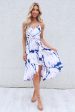 Cloud Nine Dress - Violet Navy Cheap