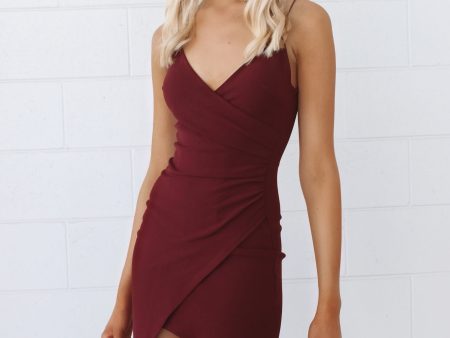 Jordyn Bodycon Dress - Plum Online now