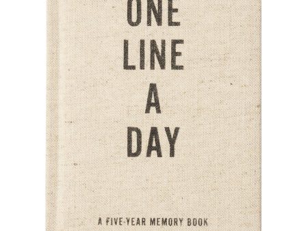 Canvas One Line a Day: A Five-Year Memory Book Fashion