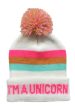 I m a Unicorn Pom Pom Beanie Cheap