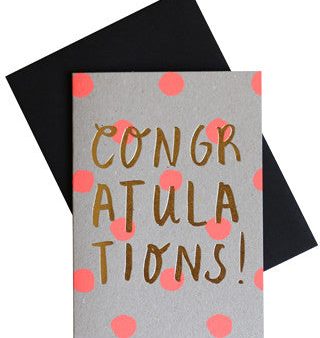 Calypso Congrats Card Hot on Sale