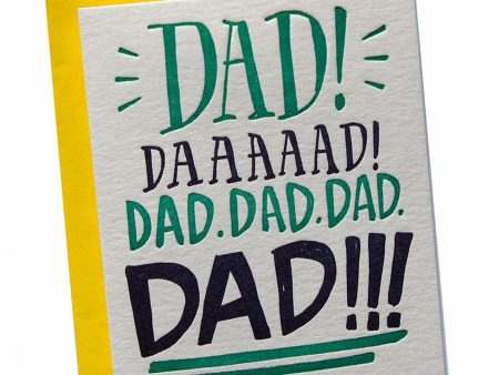 Dad Yelling Father s Day Card Online Sale