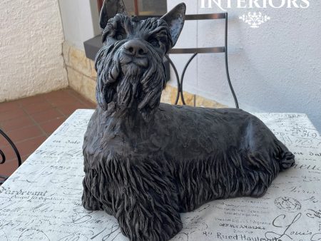 Leo the Scottish Terrier Sculpture Fashion