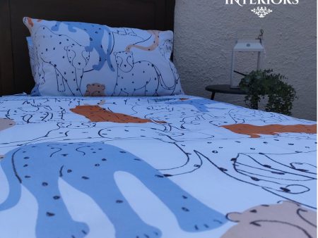 Big Cats Duvet Cover Set Cheap