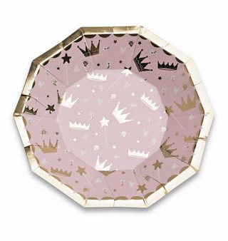 Sweet Princess Small Plates Set 8 For Sale