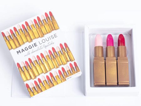 Lipstick Trio Chocolate Set Online now