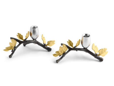 Butterfly Ginkgo Candleholders on Sale