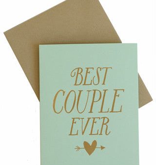 Best Couple Ever Card Cheap