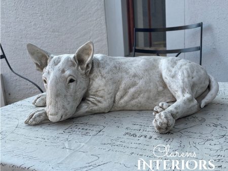 Billie the Bull Terrier Sculpture For Sale