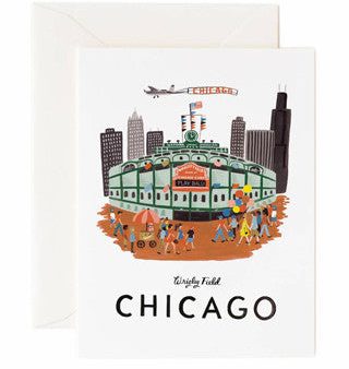 Chicago Folded Note Card Set Online now