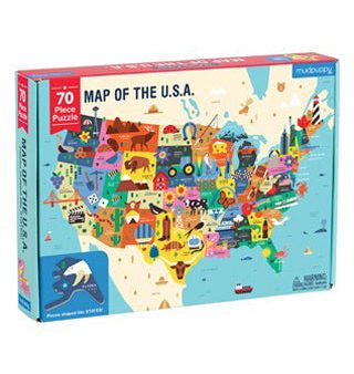 Map of the U.S.A. Puzzle For Cheap