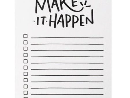 Make it Happen Notepad Cheap