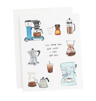 Coffee Card Hot on Sale