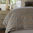 Zara King Duvet - Light Grey Velvet Gold 112x98 For Discount