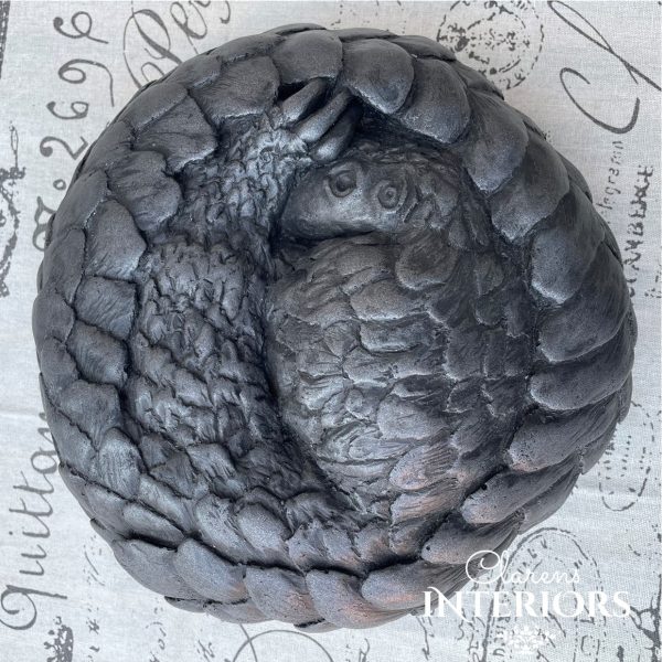 Pangolin curled up Sculpture Online now