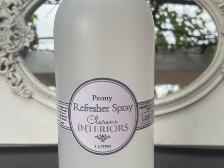 Clarens Interiors Peony Blend Refresher Spray - 1 Litre refill Online Hot Sale