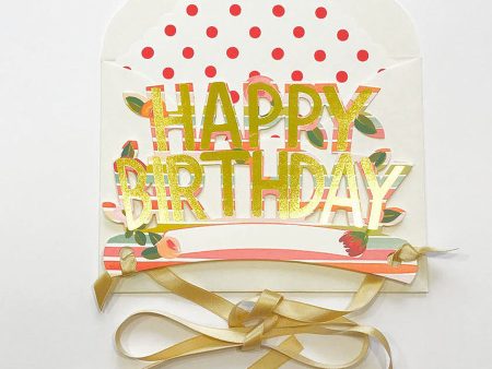 Wearable Happy Birthday Crown | Stripes on Sale