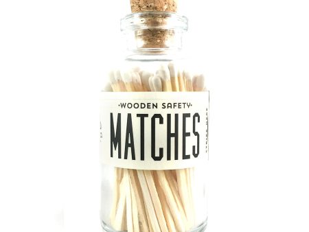 Vintage Apothecary Matches | White For Cheap