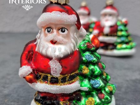 XMAS SET OF  3 SANTA Cheap