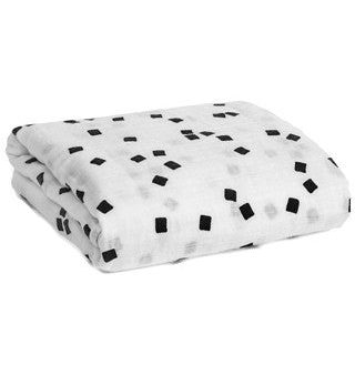 Organic Muslin Swaddle Blanket - Confetti Supply