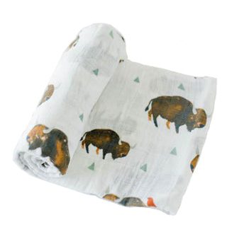 Bison Cotton Muslin Swaddle Supply