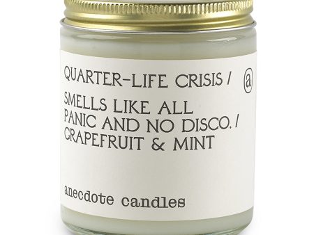 Quarter-Life Crisis Candle Fashion