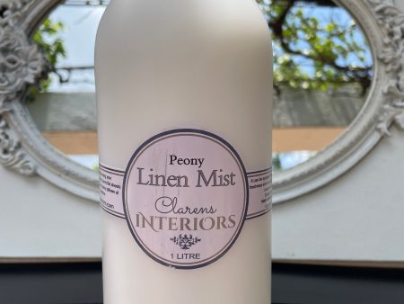 Clarens Interiors Peony Linen Mist - refill Hot on Sale