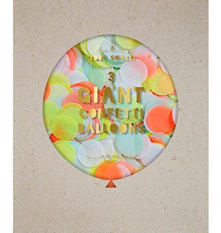 Neon Giant Confetti Balloon Kit For Cheap