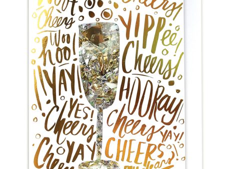 Confetti Celebration Card For Sale