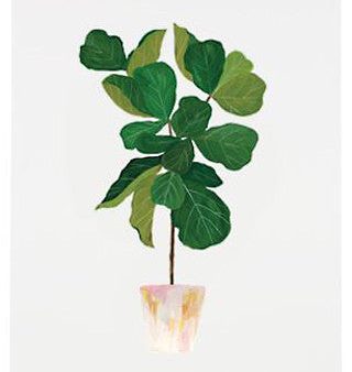 Fiddle Fig Leaf Tree Print Online now