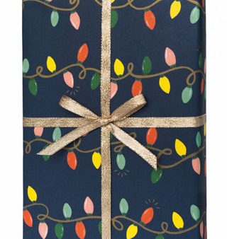 Holiday Lights Gift Wrap For Discount