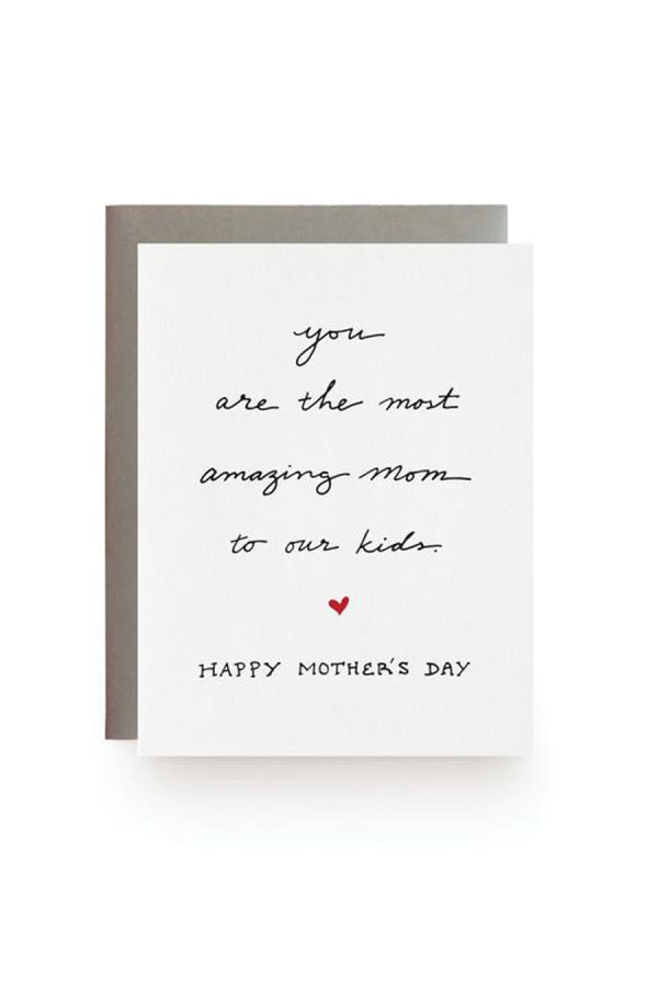 Amazing Mom Card Fashion