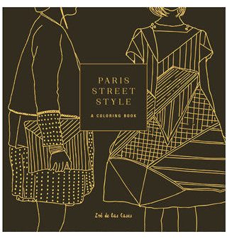 Paris Street Style: A Coloring Book Online Hot Sale