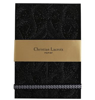 Black Embossed Paseo Notepad on Sale