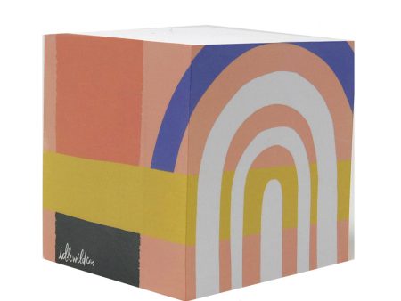 Colorblock Sticky Note Cube on Sale