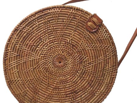 Round Woven Basket Bag Discount