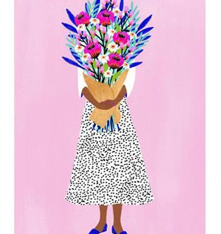 Flower Shop Art Print Fashion