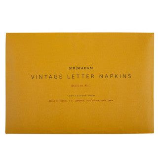 Vintage Love Letter Napkins Ed. I Supply