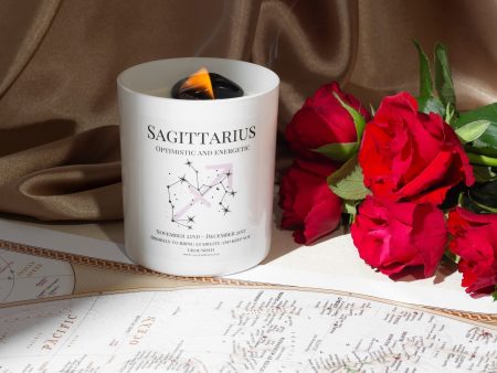 Sagittarius zodiac candle Discount