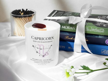 Capricorn zodiac candle Fashion