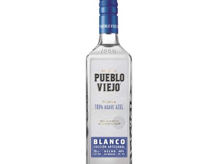 Pueblo Viejo Blanco Tequila Hot on Sale