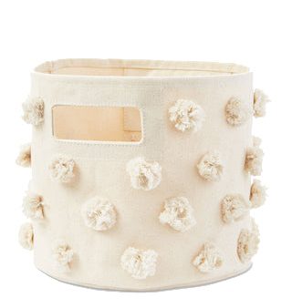 Natural Pom Pom Pint Bin on Sale