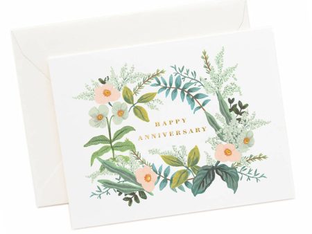 Anniversary Bouquet Card on Sale