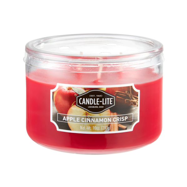 Apple Cinnamon Crisp 3-wick 10oz Jar Candle Discount