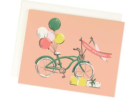 Bicycle Birthday Card Online Sale